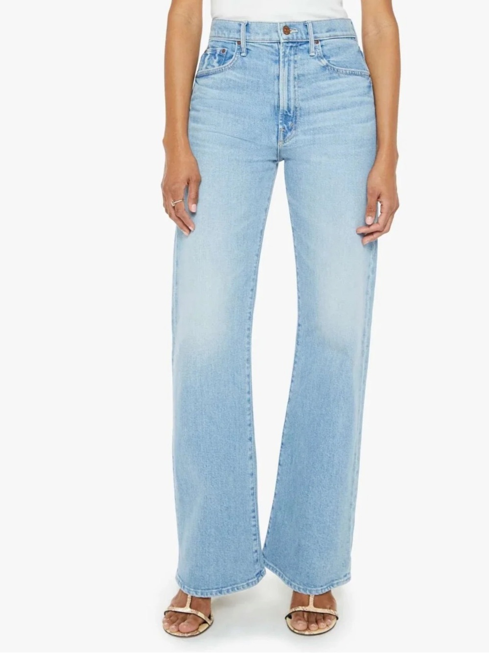 MOTHER Denim Lasso Sneak in Ivy League Cowboy